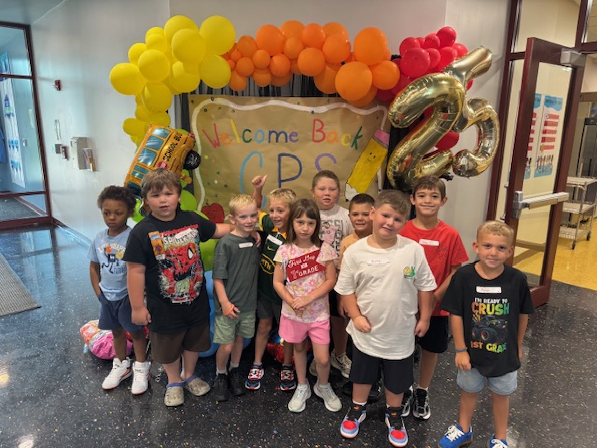Welcome Back 1st Graders