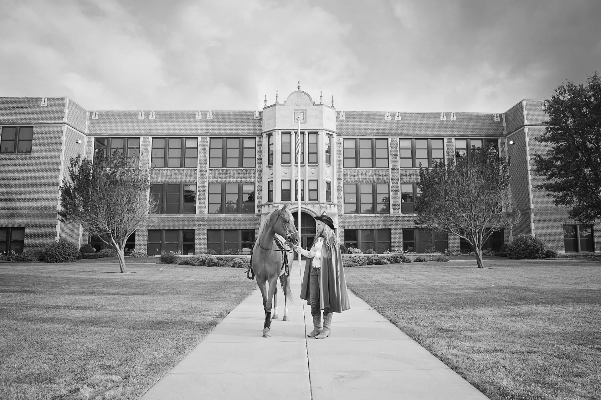 Front of CMS/CHS Building